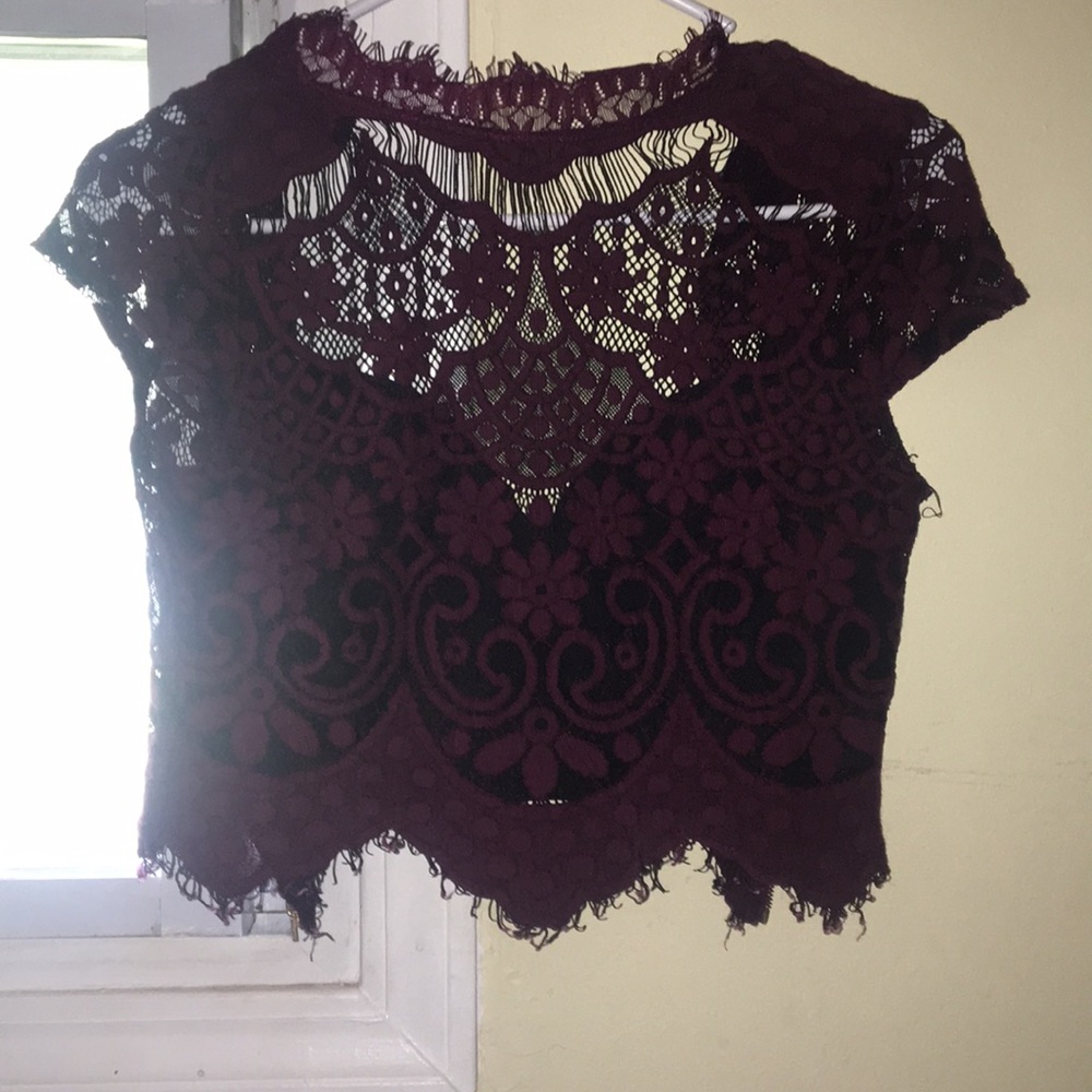 Crop top fancy